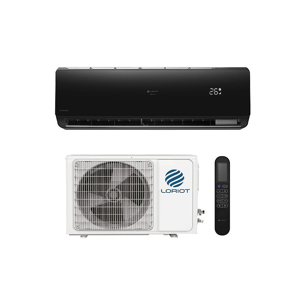Кондиционер Loriot LAC-07TN Серия Nocturne ON-OFF Black Edition (комплект) — KSKSHOP.RU