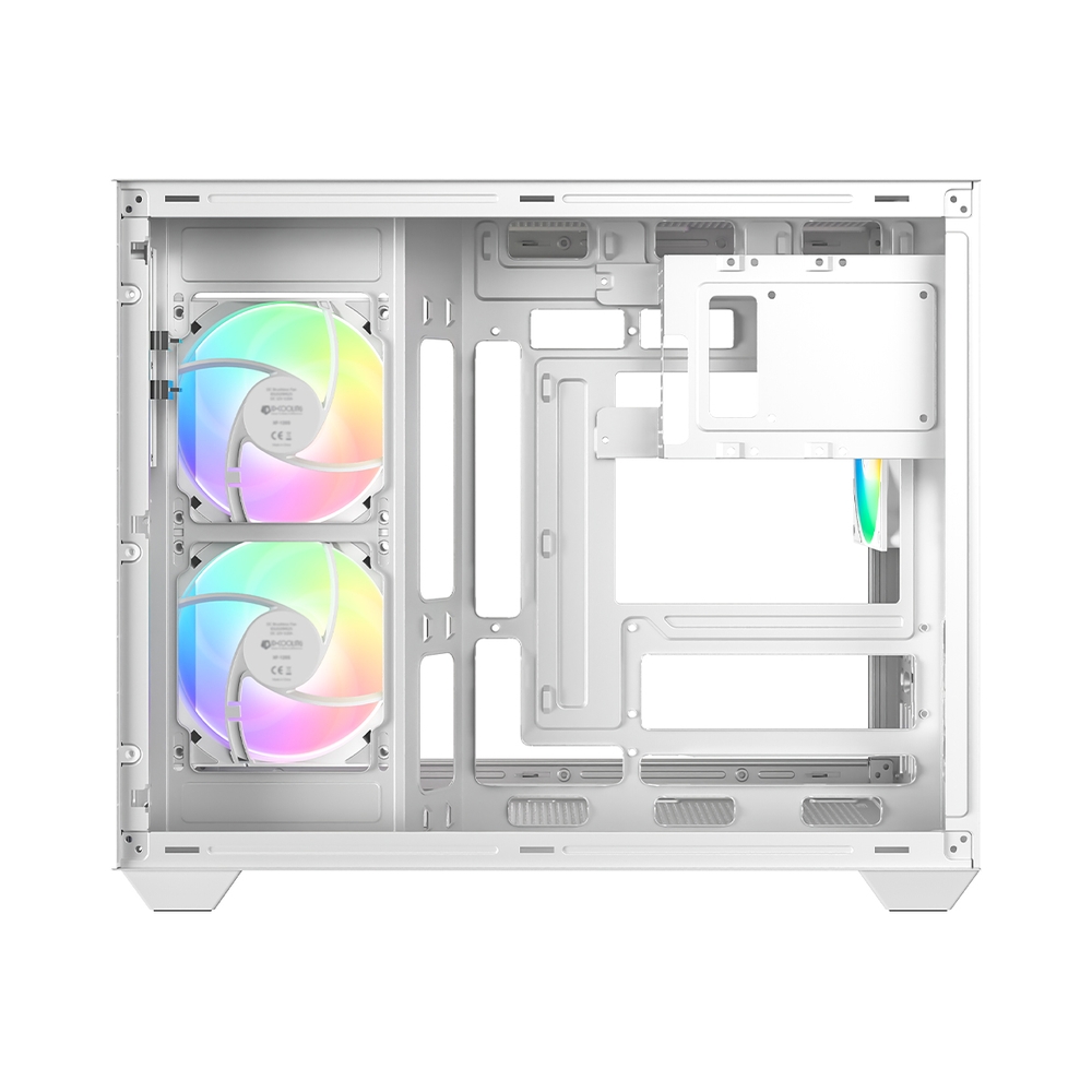 Корпус ID-Cooling VIEW 500, белый — KSKSHOP.RU