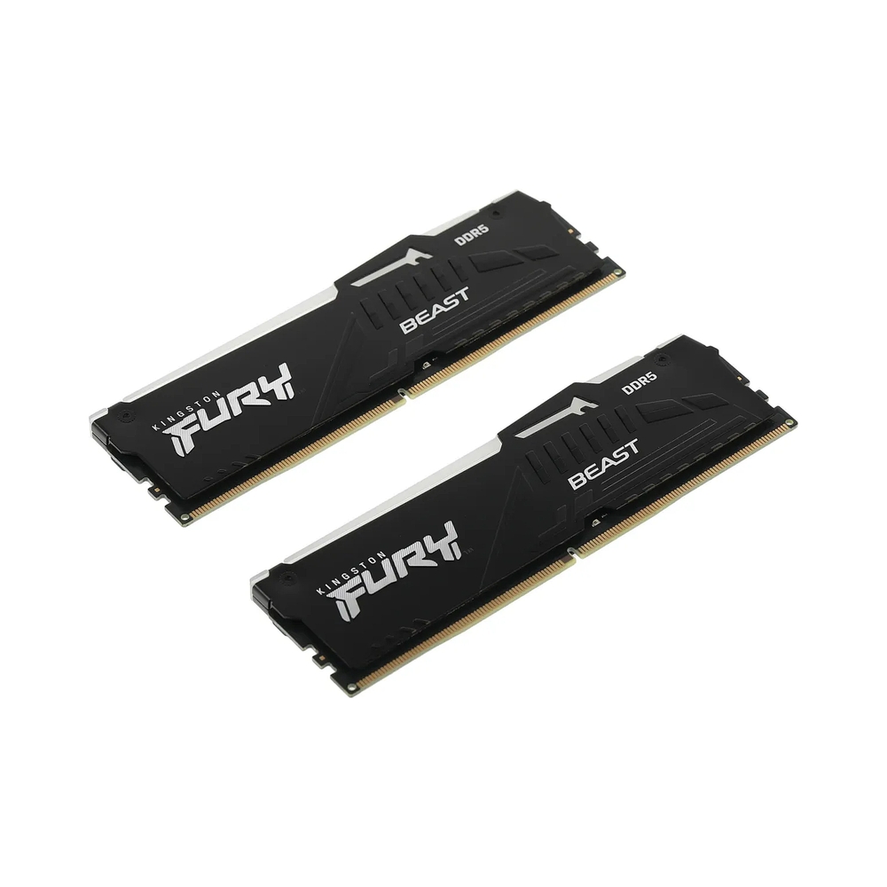 Оперативная память Kingston FURY Beast Black RGB [KF552C40BBAK2-32] 32GB KIT D5 — KSKSHOP.RU