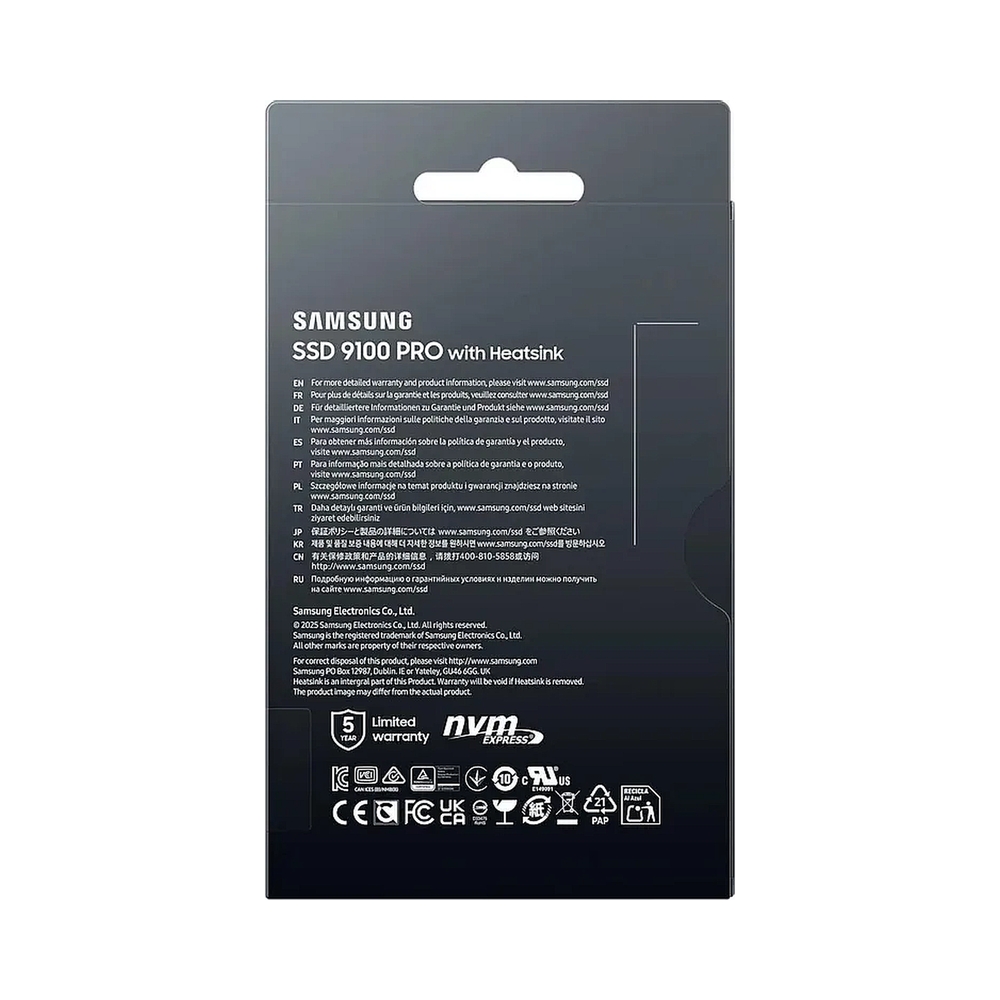 Накопитель SSD Samsung 9100 PRO [MZ-VAP2T0CW] 2TB — KSKSHOP.RU