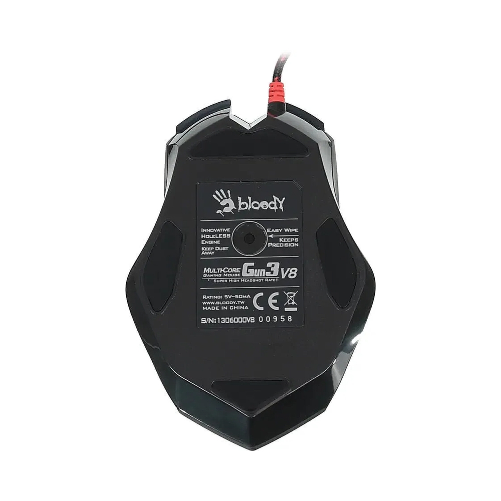 Мышь проводная A4Tech Bloody V8, черный — KSKSHOP.RU