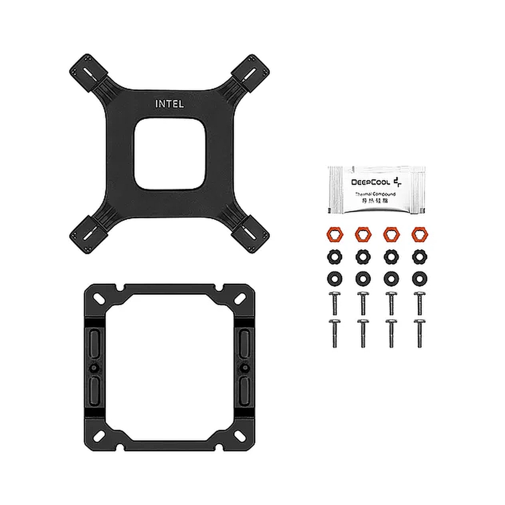 Кулер для процессора DEEPCOOL AG400 BK ARGB V2, черный — KSKSHOP.RU