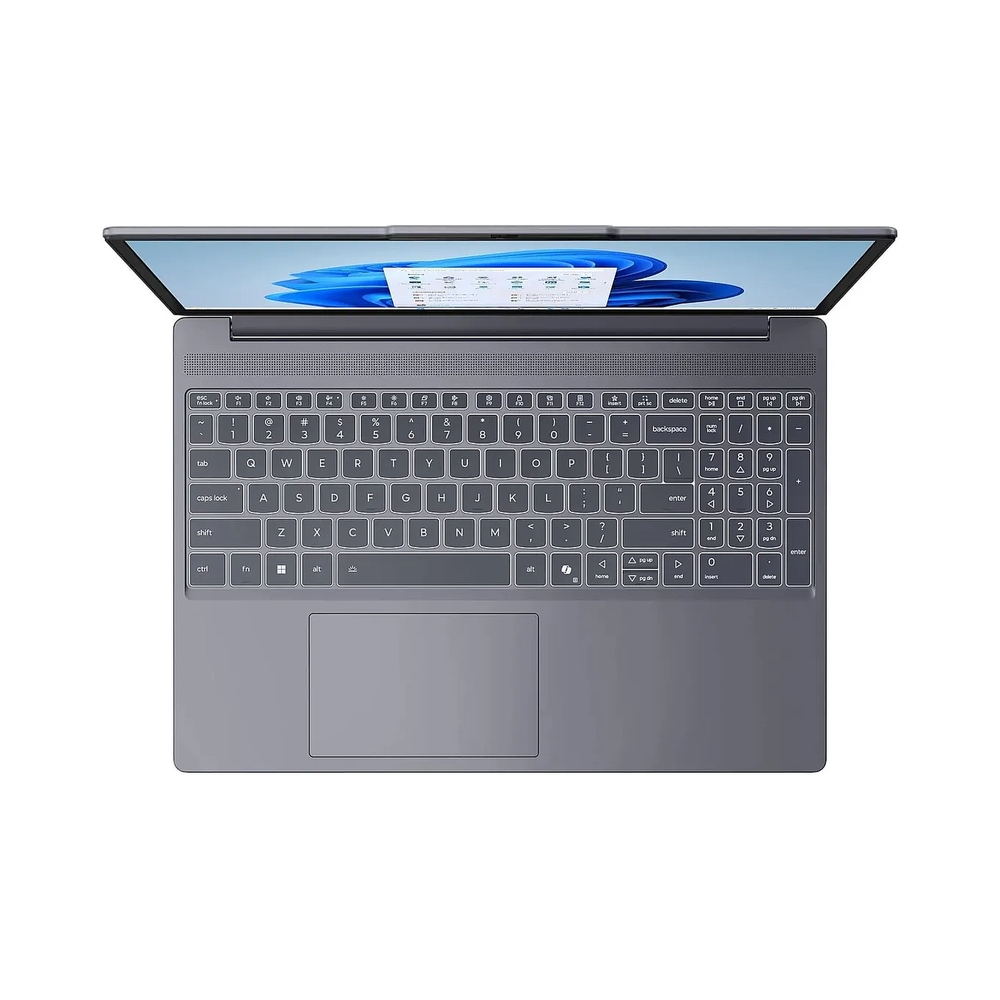 Ноутбук 15.3" IPS WUXGA LENOVO IdeaPad Slim 3 15AHP10 grey (AMD Ryzen 5 8540U/16Gb/512Gb SSD/VGA int/noOS) (83KA0015RK) — KSKSHOP.RU