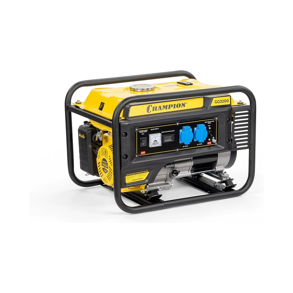 Электрогенератор бензиновый Champion GG3200, 3.5 кВт, 50 дБ, 42 кг — KSKSHOP.RU