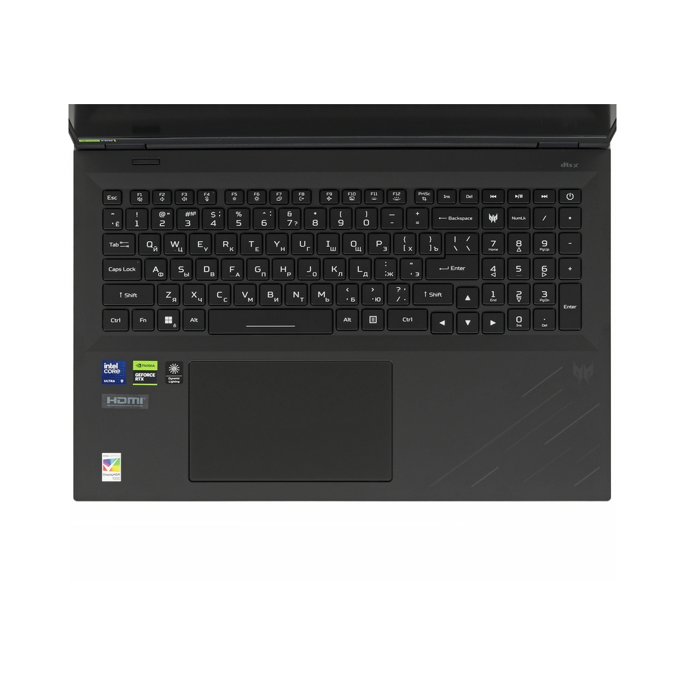 Ноутбук Acer PH18-73 18"WQXGA IPS 250Hz DDS Mini LED Intel Core Ultra 9 processor 275HX NVIDIA® GeForce RTX™ 5080 32 GB DDR5 Memory 1024GB PCIe NVMe SED SSD Black Metal Top Cover KB backlight None(Boot-up only) — KSKSHOP.RU