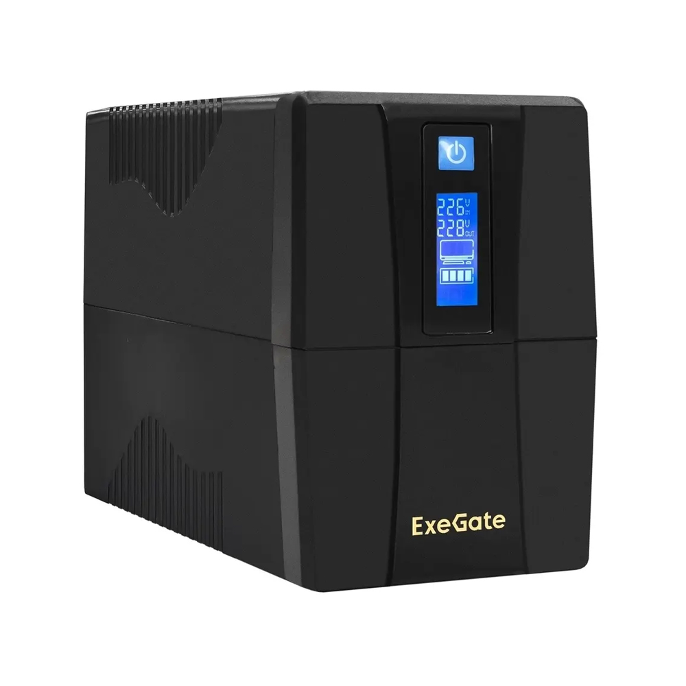 картинка ИБП ExeGate SpecialPro Smart LLB-600.LCD.AVR.2SH от магазина Одежда+