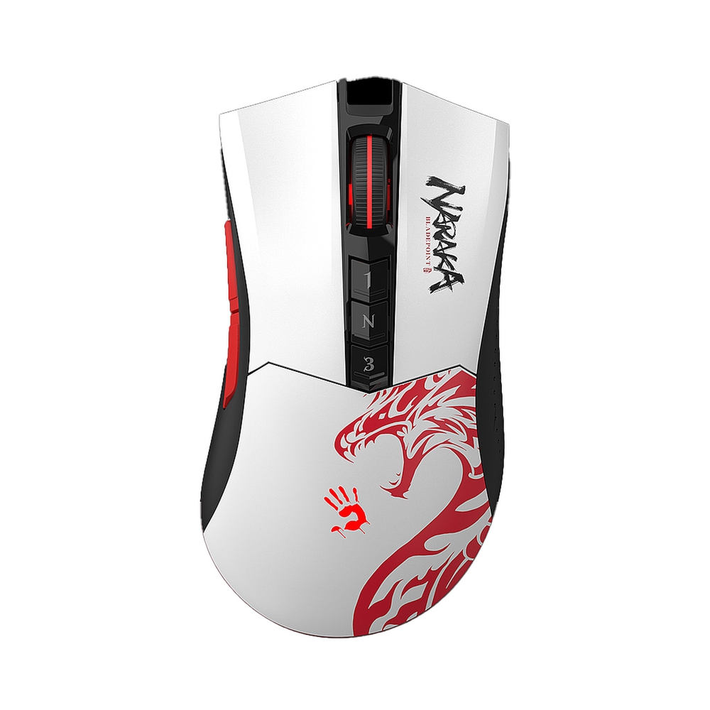 Мышь A4Tech Bloody R90 Plus Naraka, белый — KSKSHOP.RU