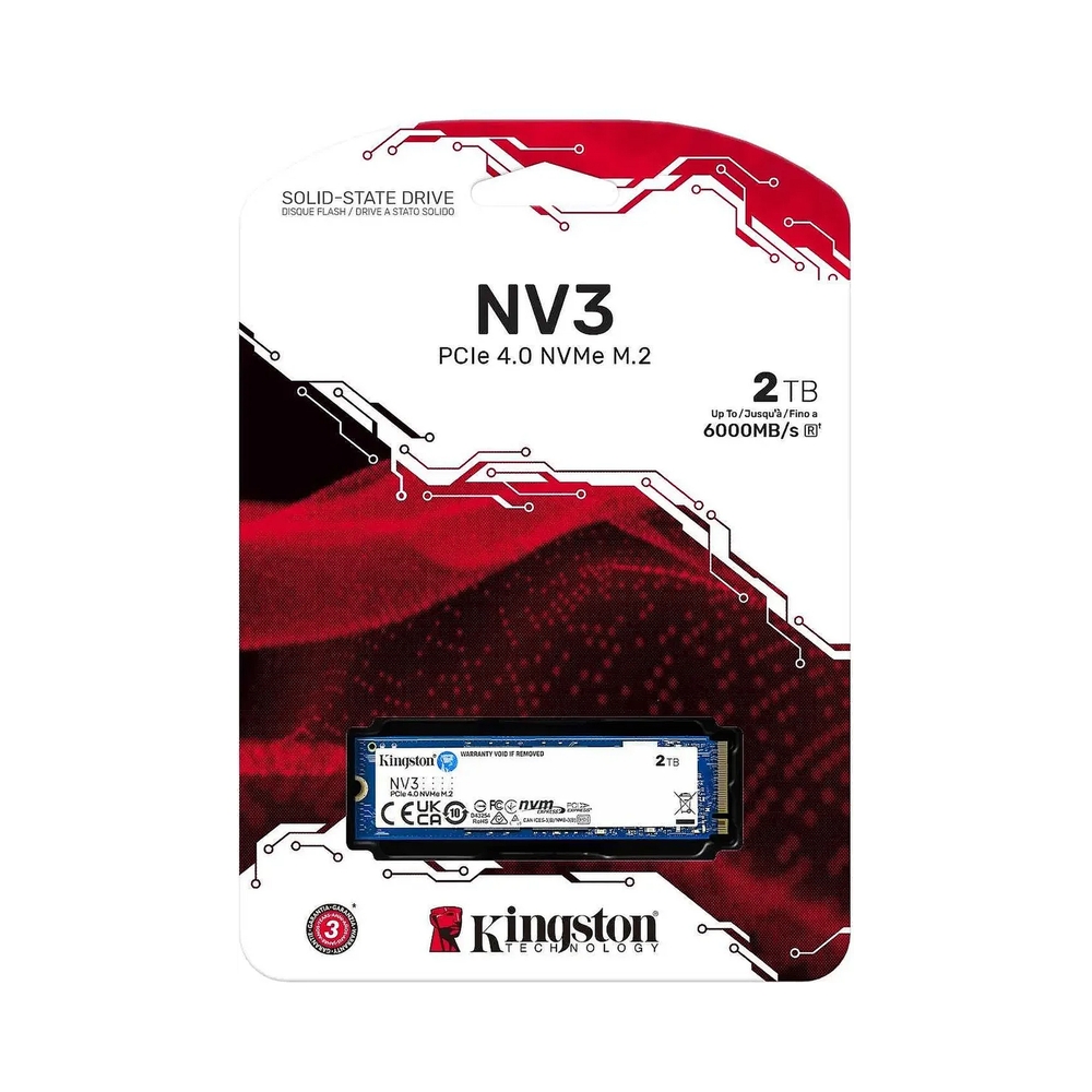 Накопитель SSD Kingston NV3 [SNV3S/2000G] 2TB — KSKSHOP.RU