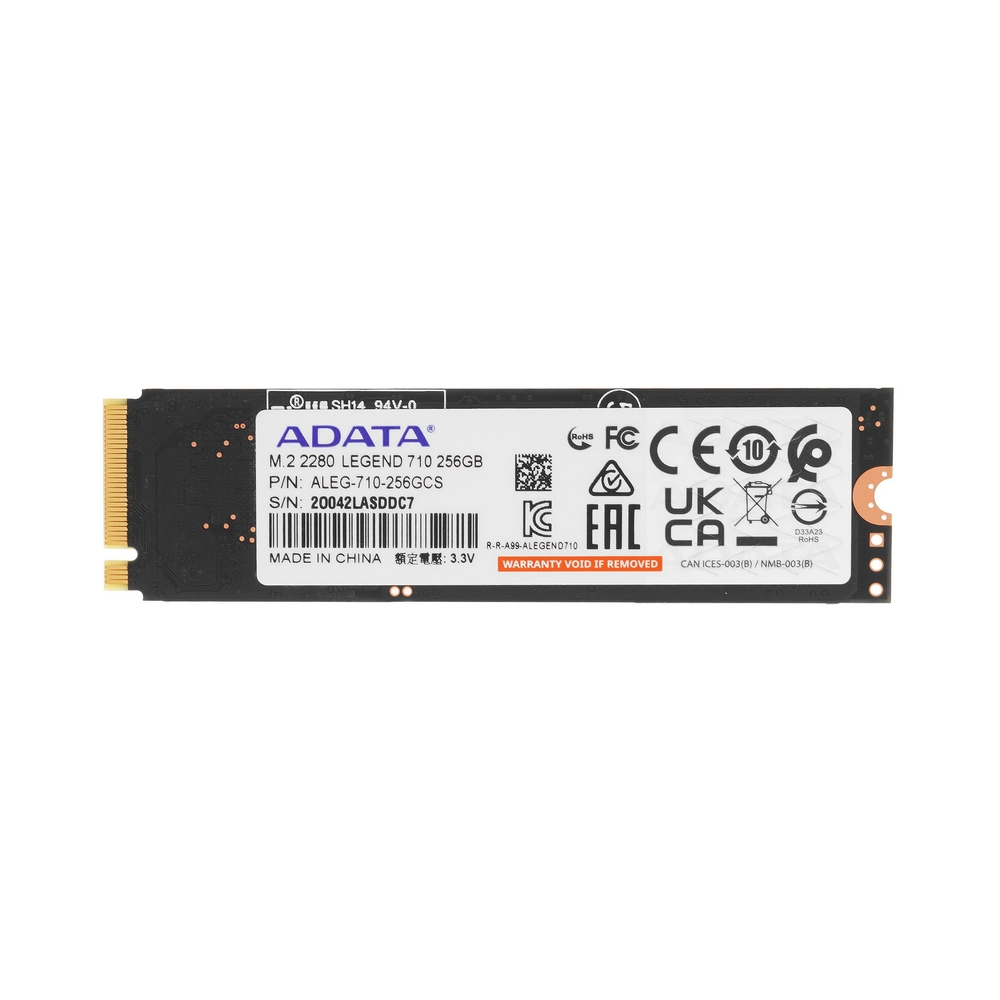 Накопитель SSD ADATA LEGEND 710 [ALEG-710-256GCS] 256GB — KSKSHOP.RU