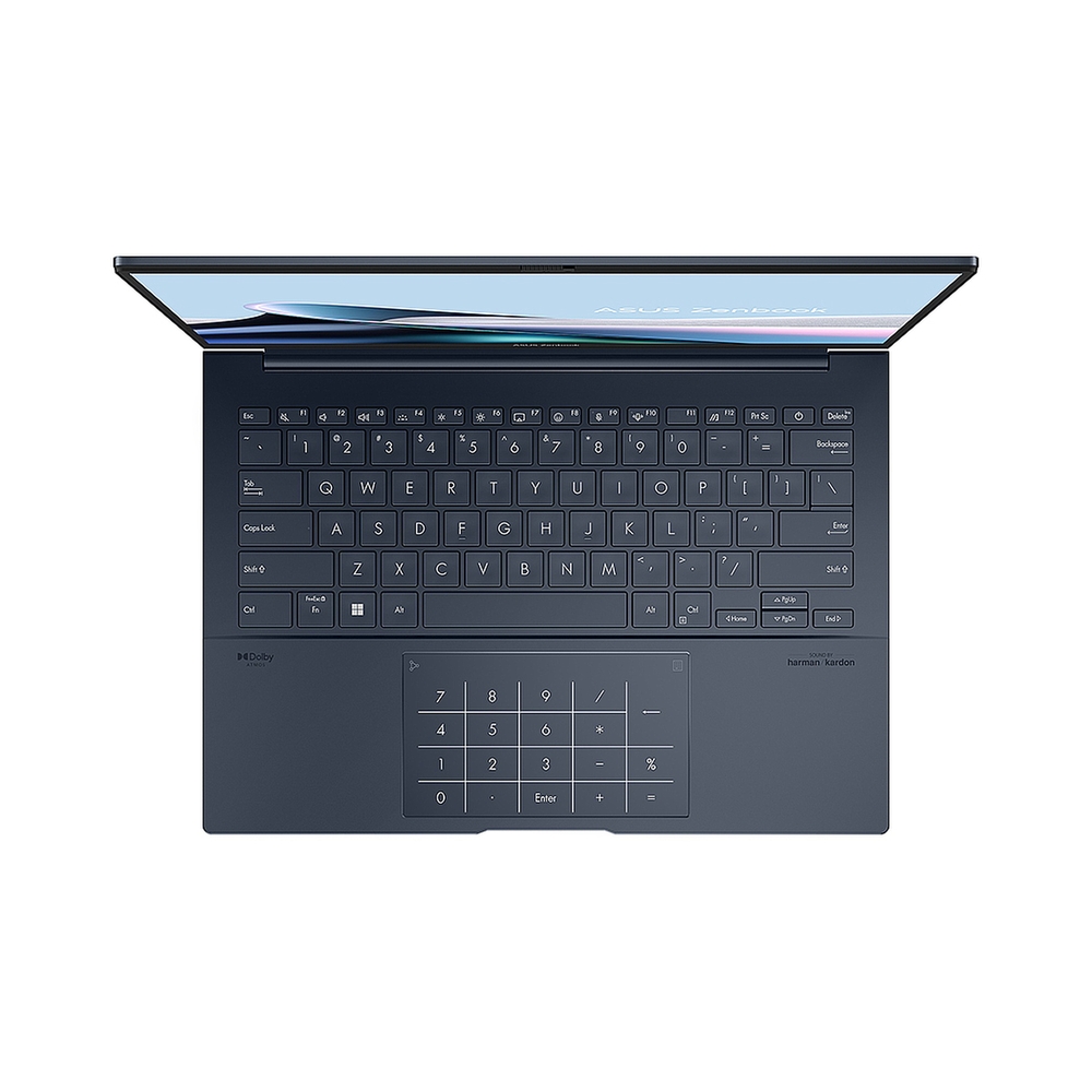 Ноутбук ASUS Zenbook 14 OLED UX3405CA-PP1158 Intel Core Ultra 7 255H 4400MHz/14"/2880x1800/16GB/1024GB SSD/Intel Arc Graphics/Wi-Fi/Bluetooth/Windows 11 Pro (90NB14W1-M01PP0_Win11P) Blue — KSKSHOP.RU