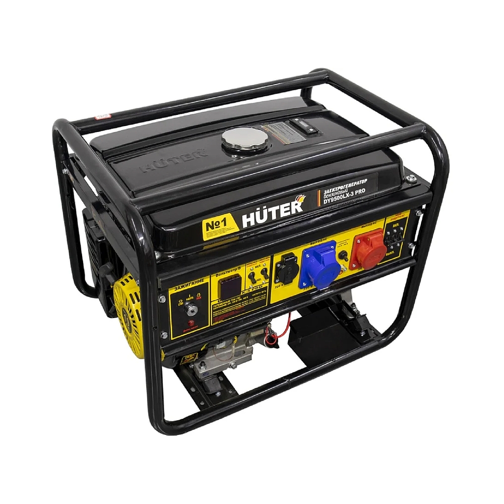 Электрогенератор бензиновый Huter DY9500LX-3 PRO, 8 кВт, 96 дБ, 79.4 кг — KSKSHOP.RU