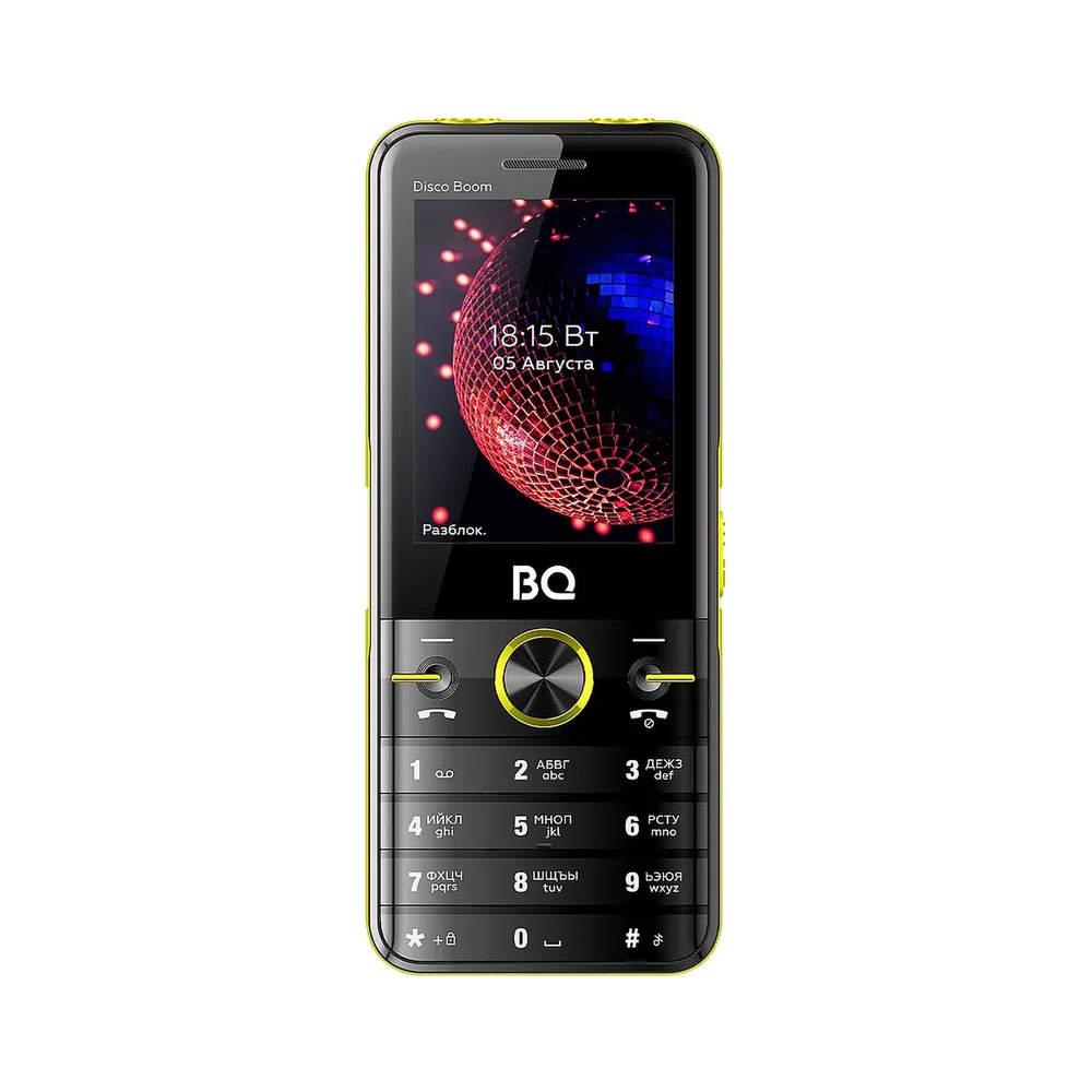 Смартфон BQ 2842 Disco Boom Black+Yellow — KSKSHOP.RU
