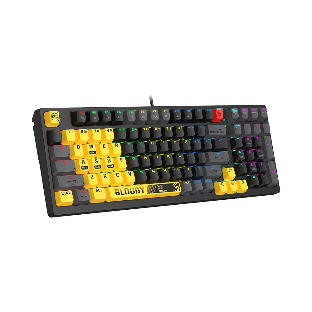 Клавиатура A4Tech Bloody S98 SPORTS LIME — KSKSHOP.RU