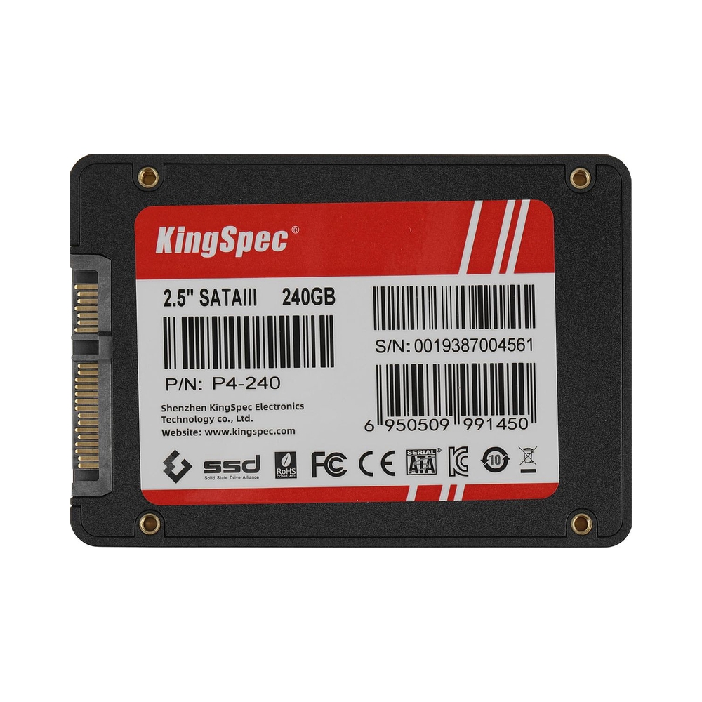 Накопитель SSD KingSpec P4 Series [P4-240] 240GB — KSKSHOP.RU