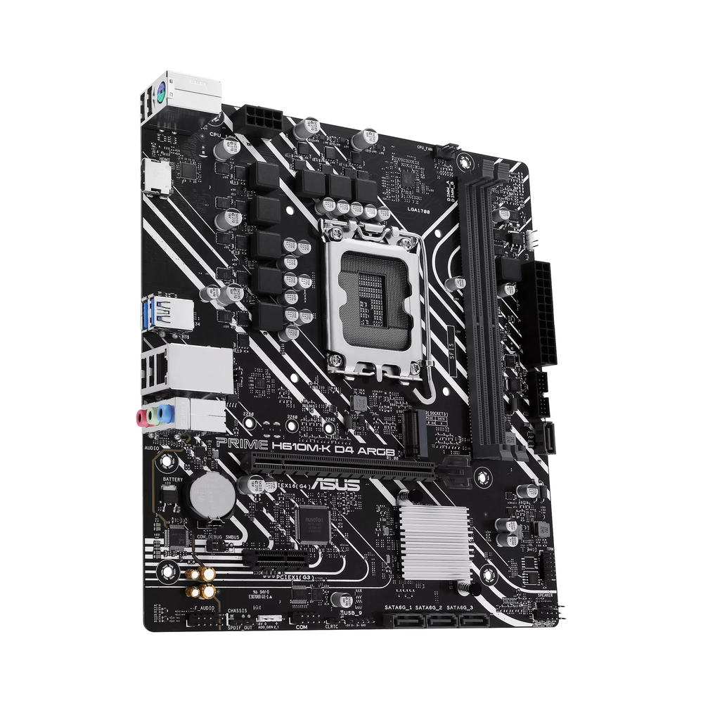 Материнская плата ASUS PRIME H610M-K D4 ARGB — KSKSHOP.RU