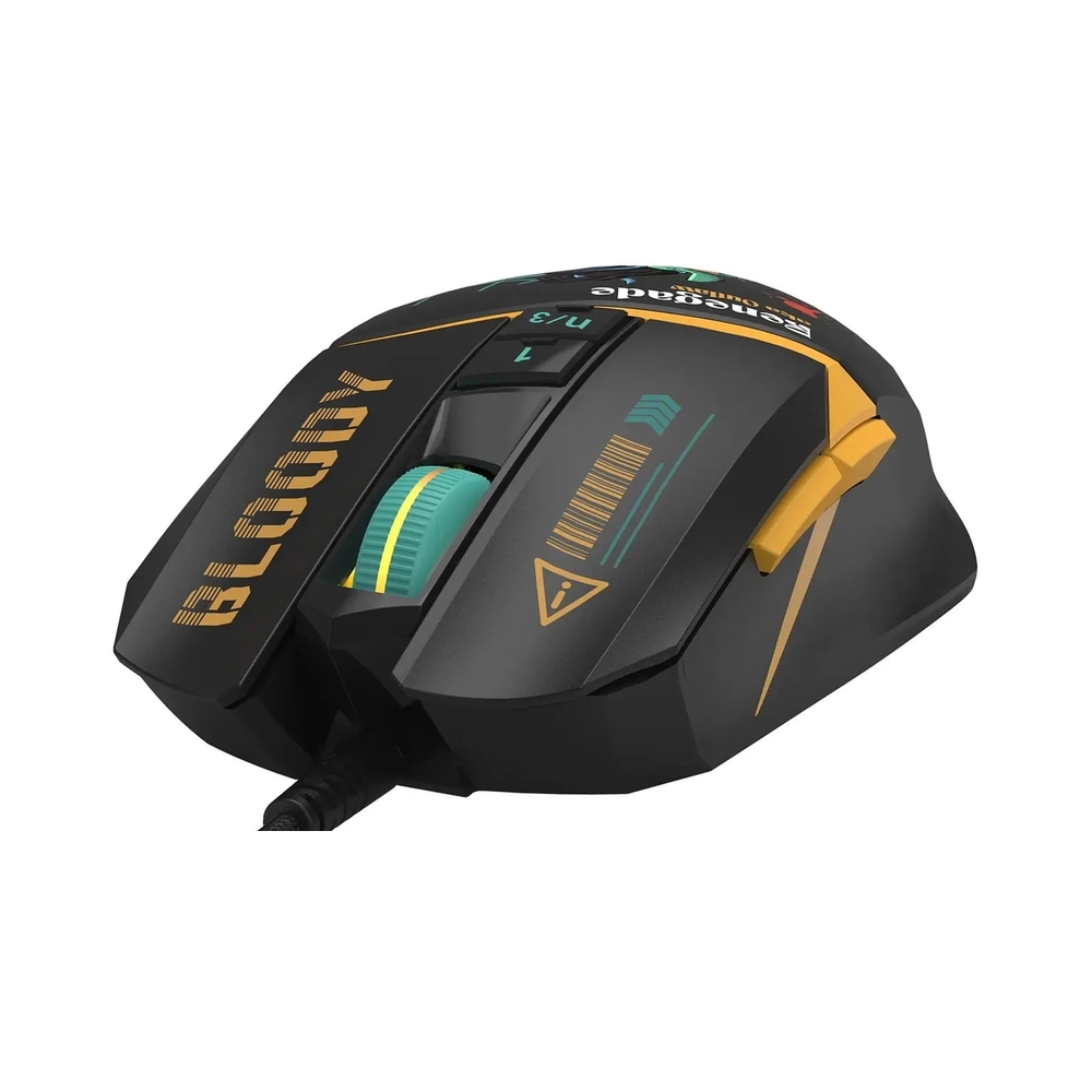Мышь проводная A4Tech Bloody W63 Max Renegade, черный — KSKSHOP.RU
