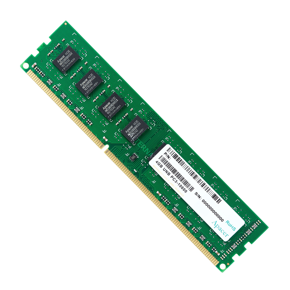 [Б/У] Оперативная память APACER DDR3 4GB 1333MHz UNB PC3-10600 — KSKSHOP.RU