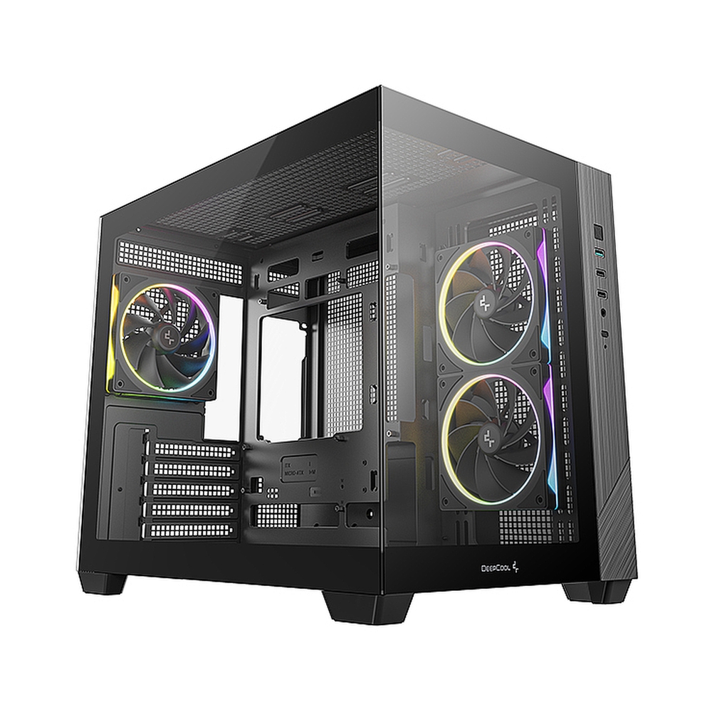 Корпус Deepcool CG330 3F, черный — KSKSHOP.RU