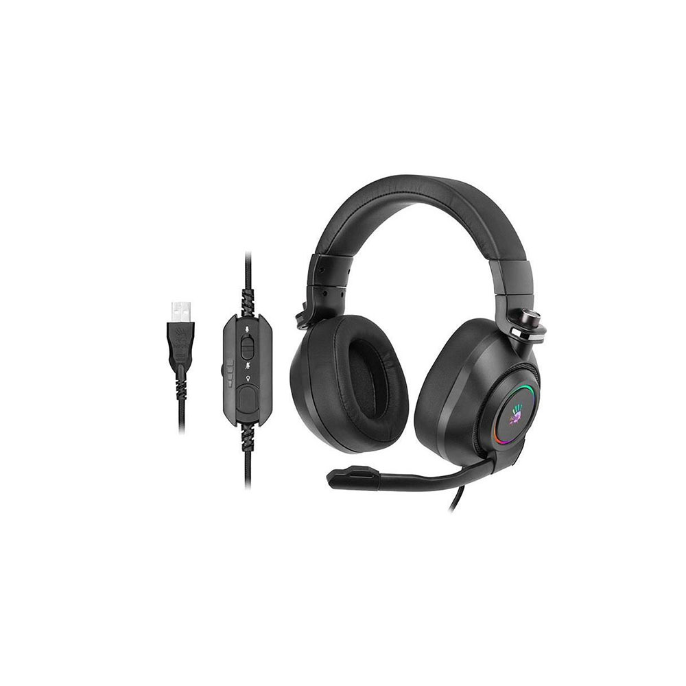 картинка Наушники с микрофоном A4Tech Bloody G580 черный 2м от магазина Одежда+