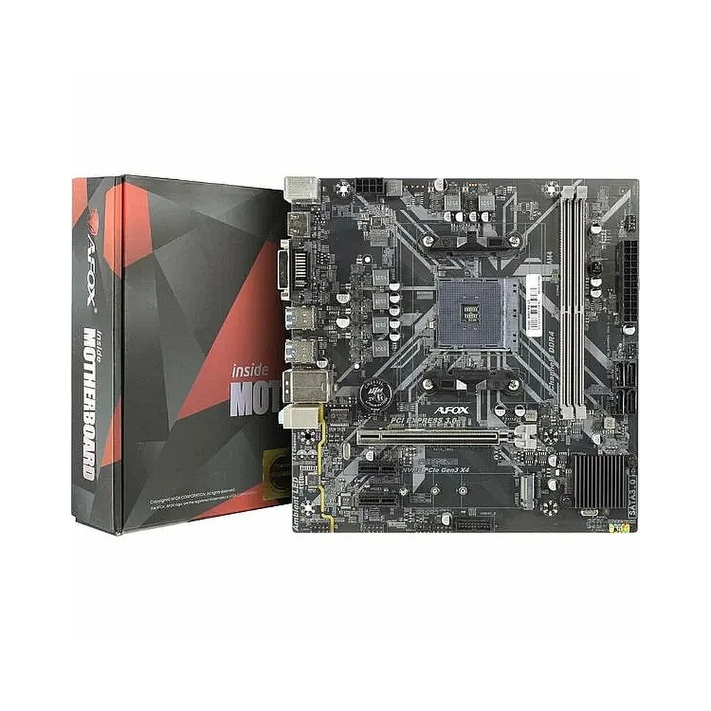 Материнская плата AFOX AMD B450 — KSKSHOP.RU