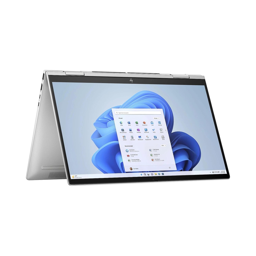 Ноутбук HP Envy x360 15-fe0009ci Core i7 1355U 16Gb SSD512Gb Intel Iris Xe graphics 15.6" OLED Touch FHD (1920x1080) Windows 11 Home silver WiFi BT Cam (8F7J4EA) — KSKSHOP.RU