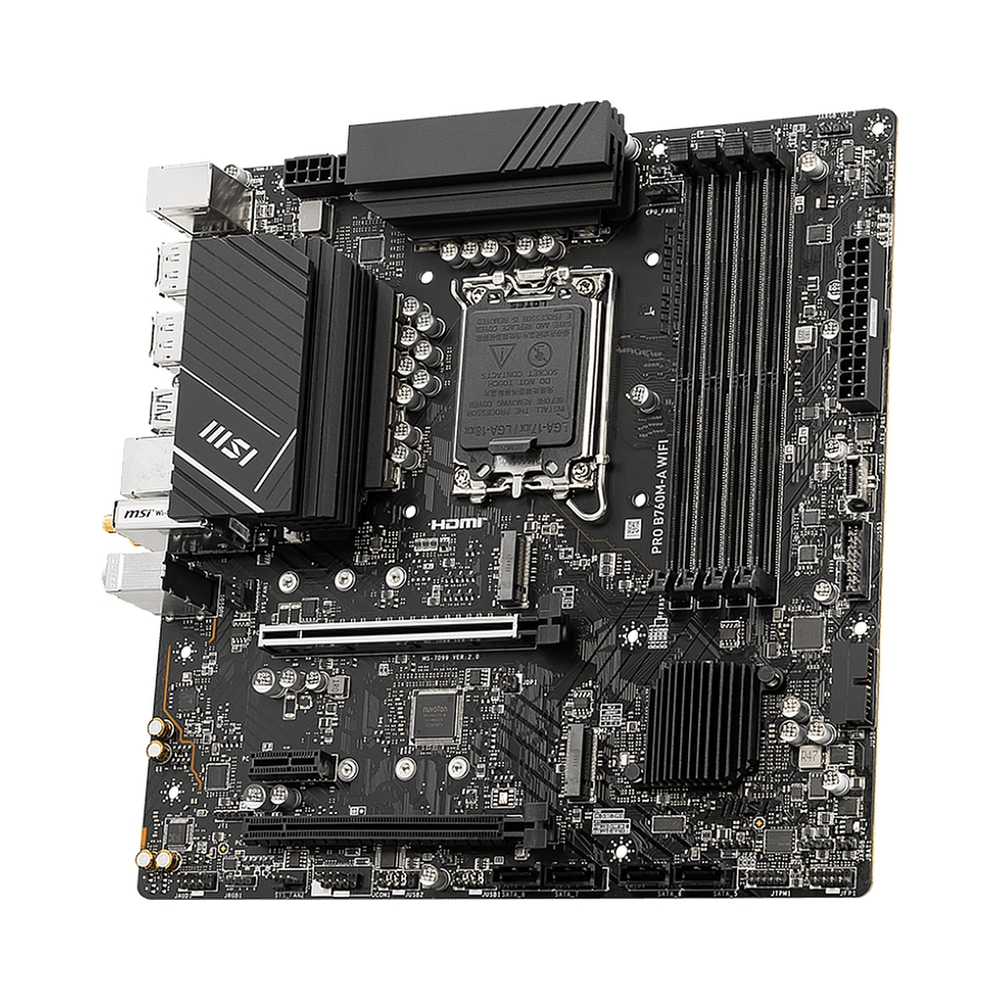 Материнская плата MSI PRO B760M-A WIFI — KSKSHOP.RU