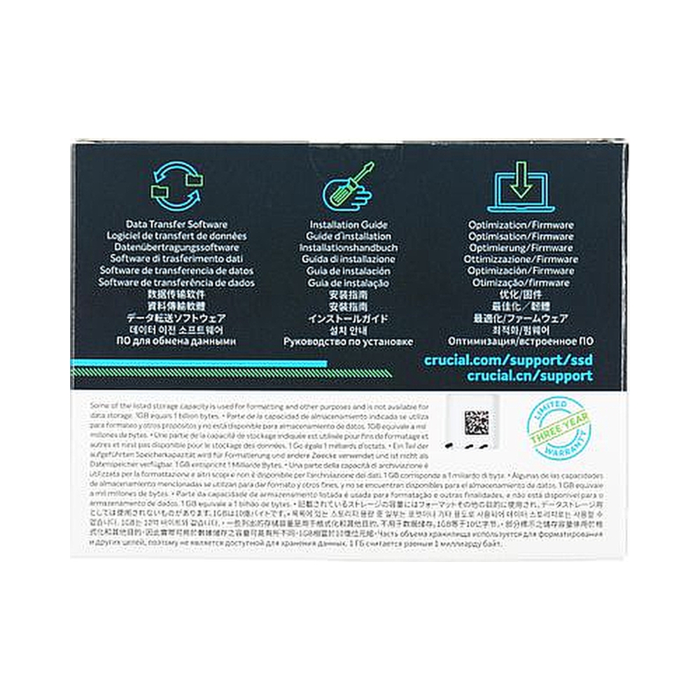 Накопитель SSD Crucial BX500 [CT500BX500SSD1] 500GB — KSKSHOP.RU