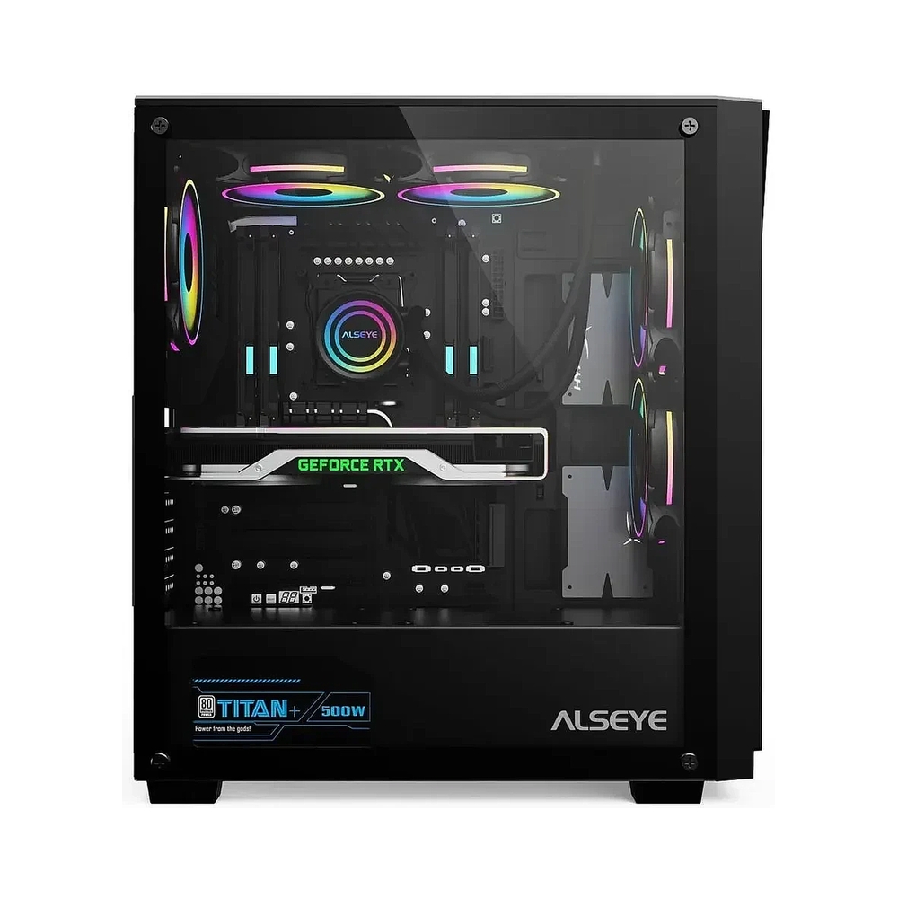 Корпус ALSEYE X3-B, чёрный — KSKSHOP.RU