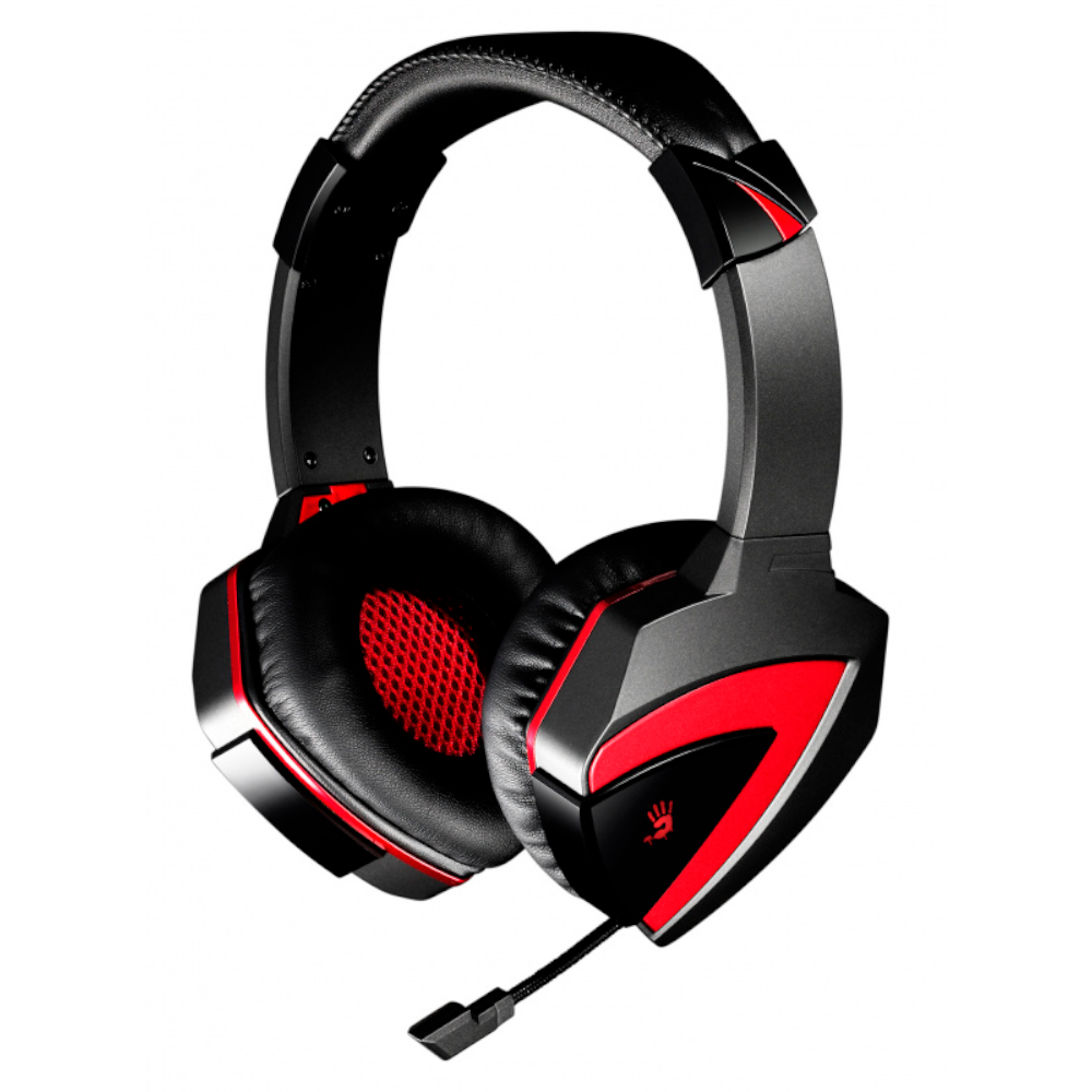 картинка Наушники A4Tech G501, черно-красные 2.2м от магазина Одежда+