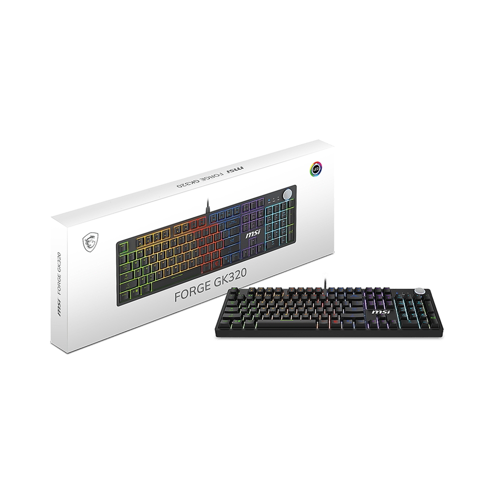 Клавиатура MSI FORGE GK320 RED — KSKSHOP.RU