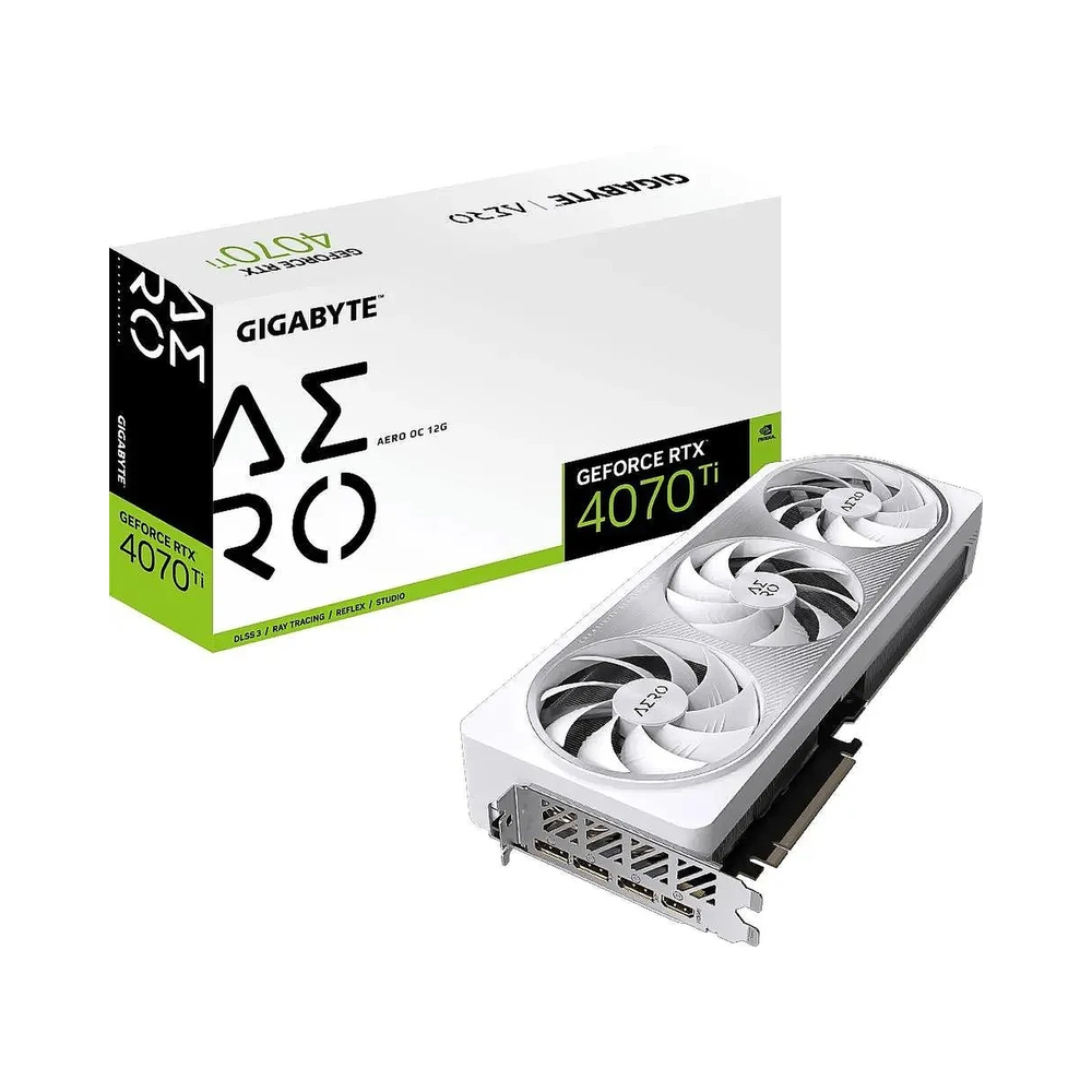 Видеокарта GIGABYTE GeForce RTX 4070 SUPER AERO OC [GV-N407SAERO OC-12GD] — KSKSHOP.RU