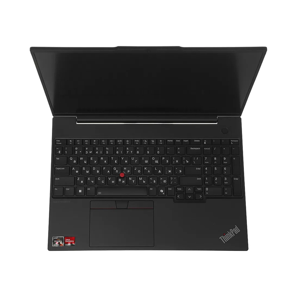 Ноутбук Lenovo ThinkPad E16 G2 Ryzen 7 7735HS 16Gb SSD512Gb AMD Radeon 16" IPS WUXGA (1920x1200) без ОС black WiFi BT Cam (21M5S09E00) — KSKSHOP.RU