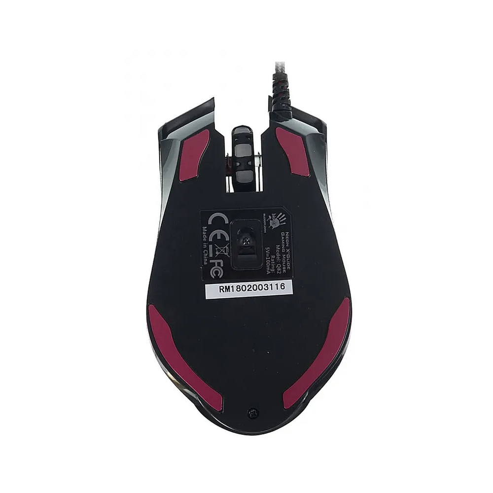 Мышь проводная A4TECH Bloody Q82, черный — KSKSHOP.RU