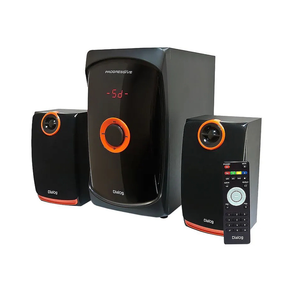 Колонки Dialog Progressive AP-200, чёрный (2.1, 60Вт) — KSKSHOP.RU