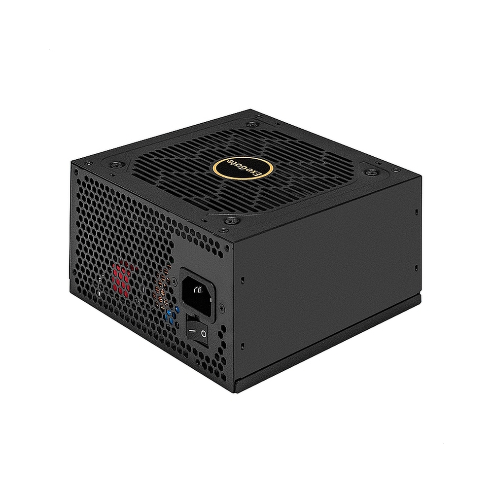 картинка Блок питания 750W ExeGate 80 PLUS® GOLD 750VSP FС (ATX3.0, APFC, КПД 90% (80 PLUS GOLD), 120mm fan, 24pin, 2x(4+4)pin, PCIE5.0/12VHPWR, 4xPCI-E, 6xSATA, 3xIDE, 1xFDD, Full Cable Management, black, Color box) от магазина Одежда+