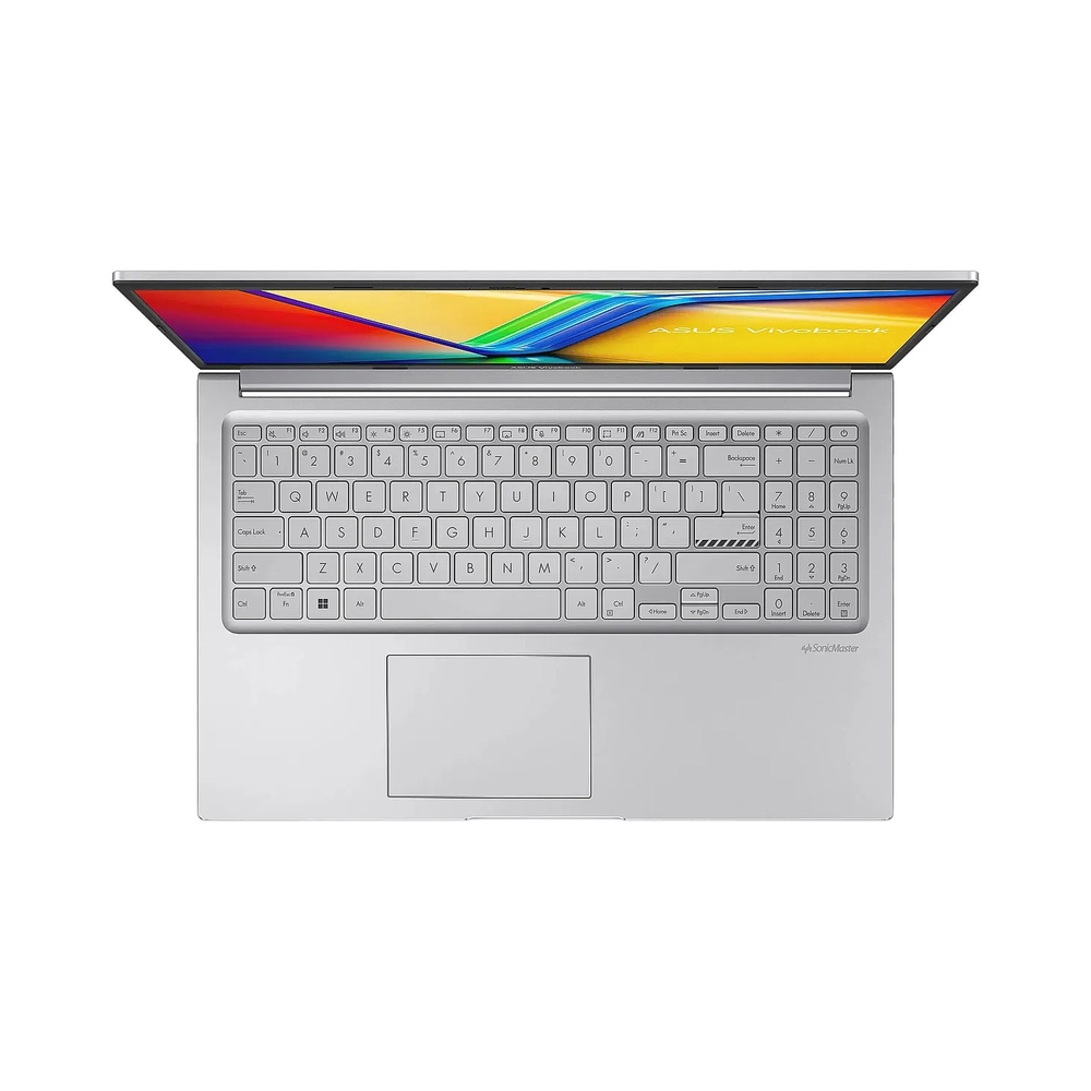 Ноутбук Asus Vivobook 15 X1504VA-BQ4056 Core 5 120U 16Gb SSD512Gb Intel Graphics 15.6" IPS FHD (1920x1080) без ОС silver WiFi BT Cam (90NB13Y2-M02FT0) — KSKSHOP.RU