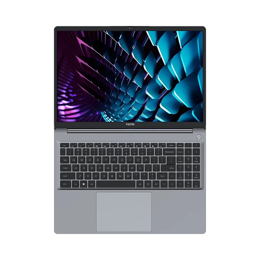 Ноутбук Tecno MegaBook K16SAA Core i5 13420H 8Gb SSD512Gb Intel UHD Graphics 16" IPS WUXGA (1920x1200) Windows 11 Home grey WiFi BT Cam 6060mAh (71005000618) — KSKSHOP.RU