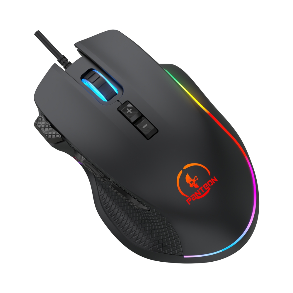 Игровая программируемая мышь с PANTEON MS87 Black (121) — KSKSHOP.RU
