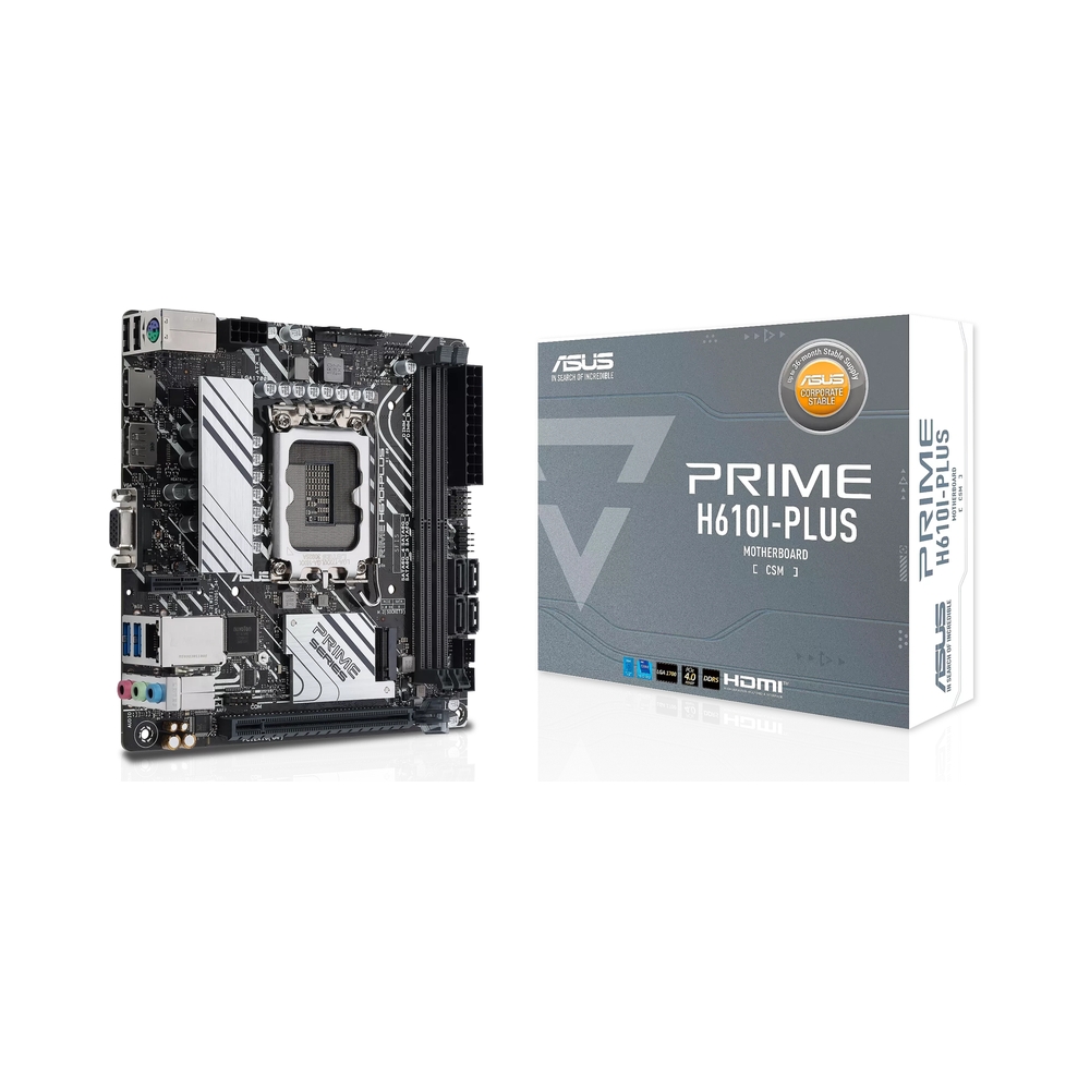 Материнская плата ASUS PRIME H610I-PLUS-CSM — KSKSHOP.RU