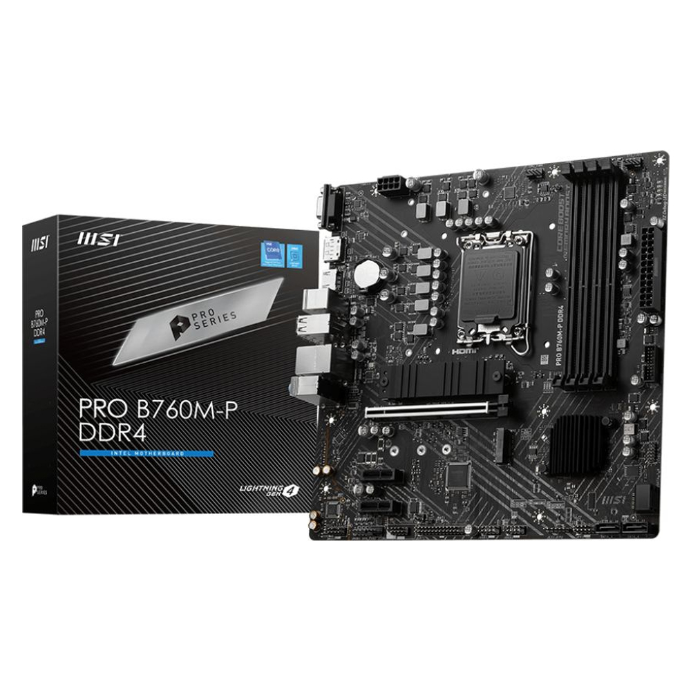 Материнская плата MSI  PRO B760-P WIFI DDR4 — KSKSHOP.RU