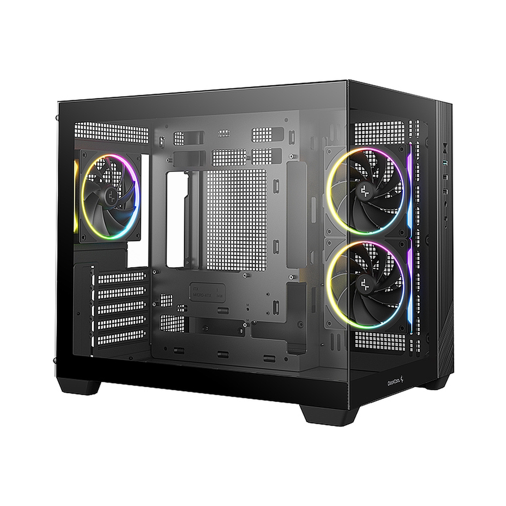 Корпус Deepcool CG330 3F, черный — KSKSHOP.RU