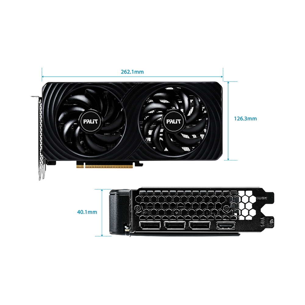 Видеокарта Palit GeForce RTX 5060 Ti Dual [NE7506T019P1-GB2062D] — KSKSHOP.RU