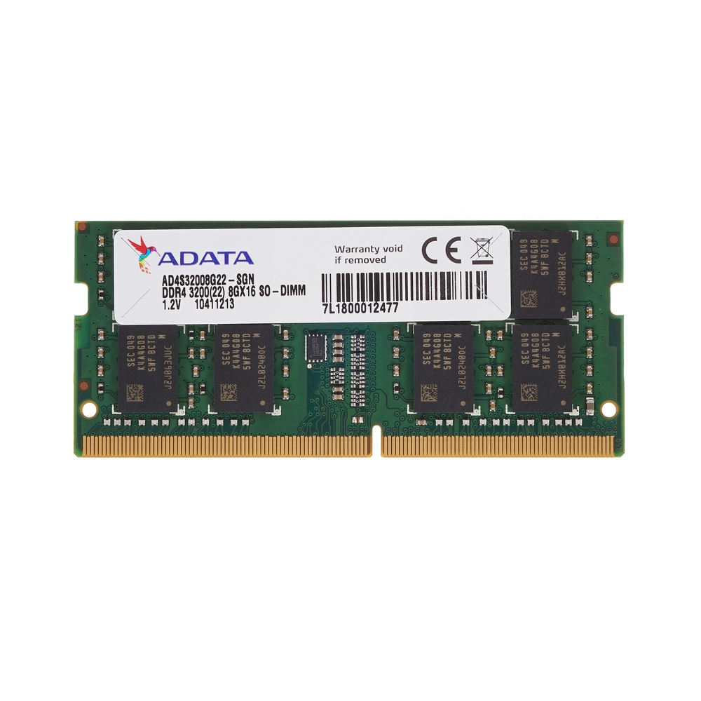 Оперативная память SODIMM ADATA [AD4S32008G22-SGN] 8GB D4 — KSKSHOP.RU