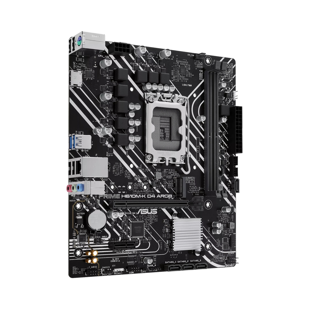 Материнская плата ASUS PRIME H610M-K D4 ARGB — KSKSHOP.RU
