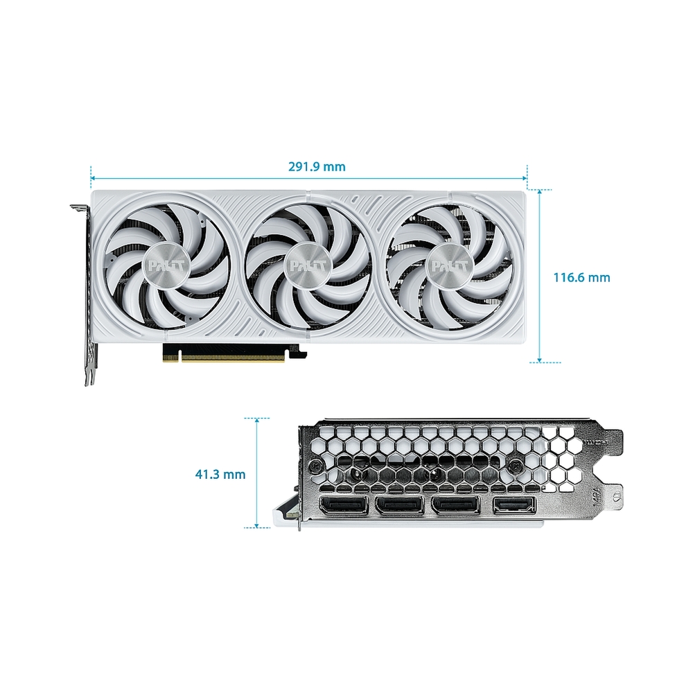 Видеокарта Palit GeForce RTX 5070 White OC [NE75070U19K9-GB2050W] — KSKSHOP.RU