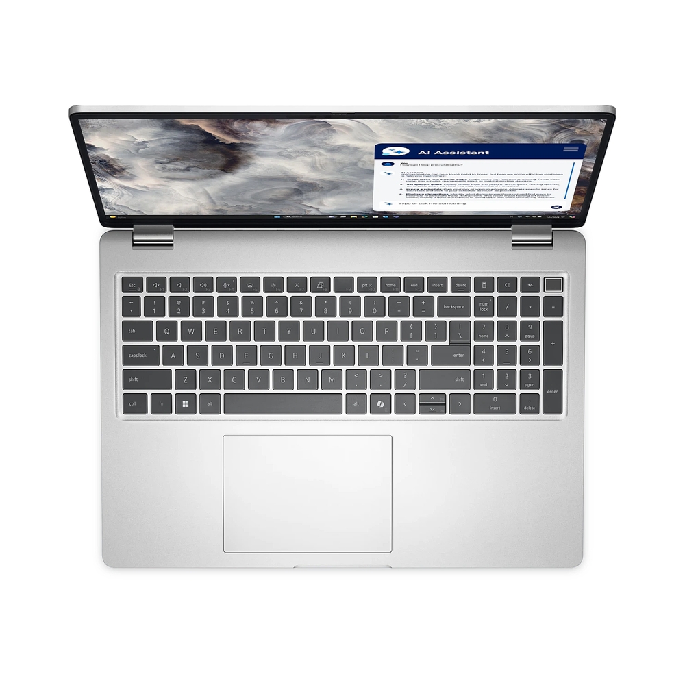 Ноутбук DELL Pro 16 Plus/16"/IPS/Ultra 7 266V/16GB/1TB SSD/Intel Arc graphics/Linux/серебристый/1.9kg — KSKSHOP.RU