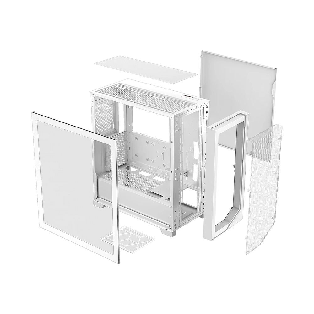 Корпус PCcooler C3D510, белый — KSKSHOP.RU