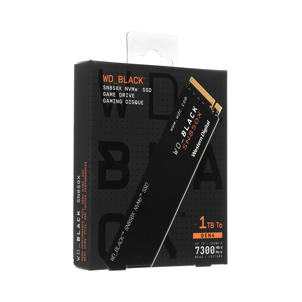 Накопитель SSD WD Black SN850X [WDS100T2X0E] 1TB — KSKSHOP.RU