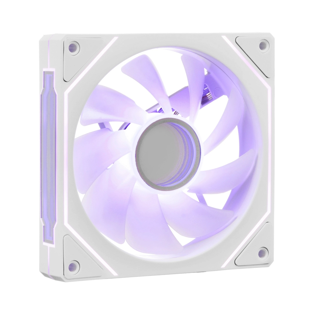 Вентилятор Ocypus Gamma F12 ARGB [Gamma-F12-WH1AM00X-GL], белый — KSKSHOP.RU