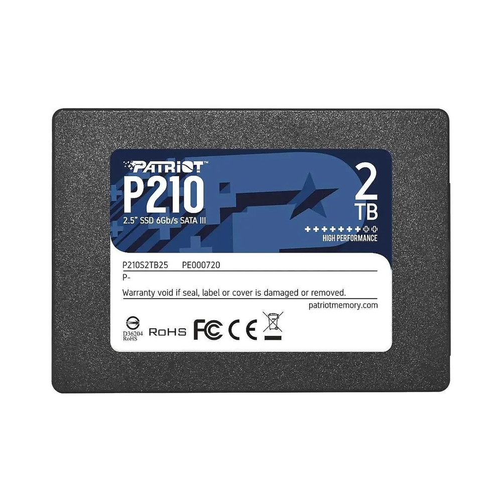 Накопитель SSD Patriot SATA III [P210S2TB25] 2Tb — KSKSHOP.RU